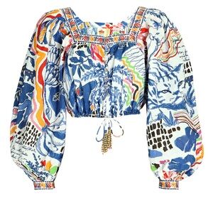 FARM RIO Wild Brazil Top